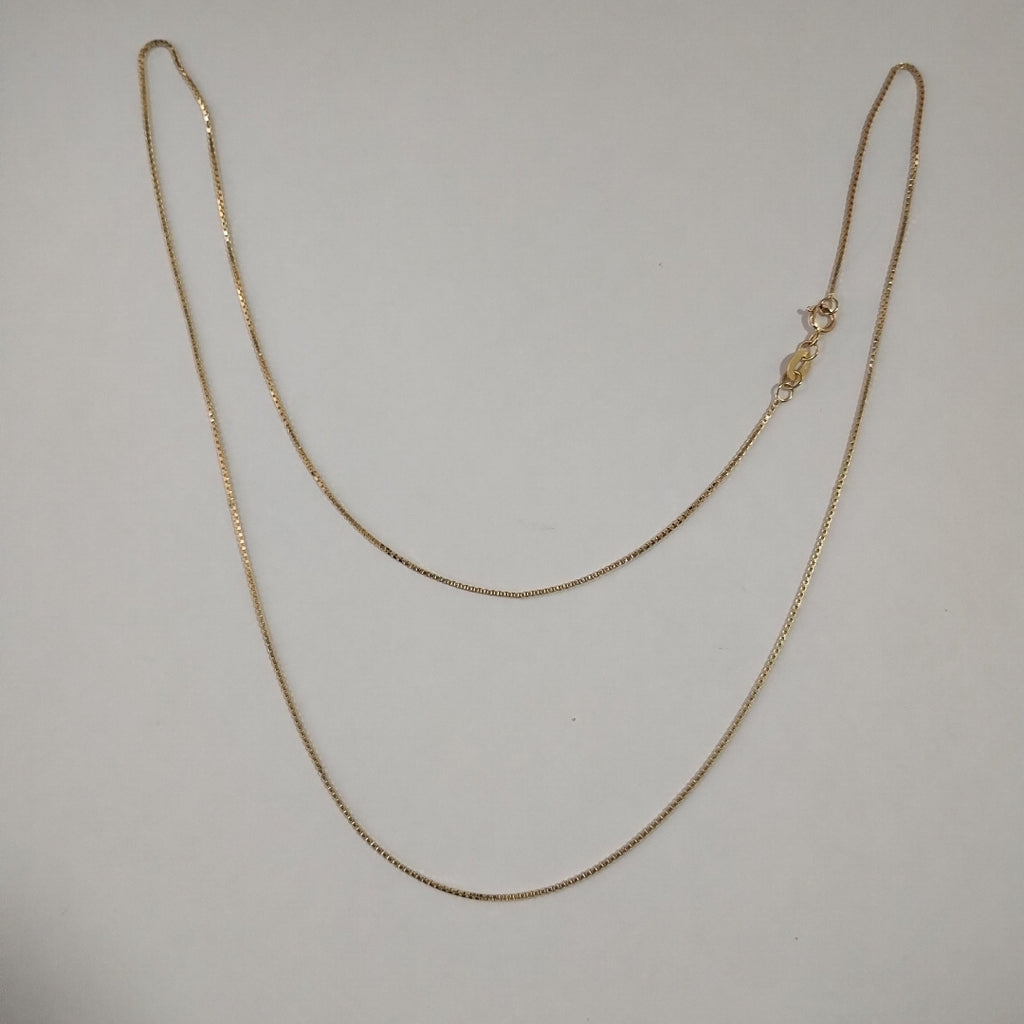 CADENA VENECIANO 14K 55 CM 2.4 GR (NUEVO)