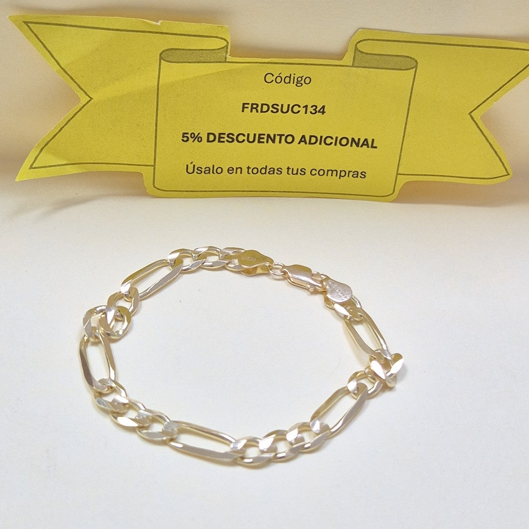 PULSERA 3X1 14K 21 CM 14 GR (NUEVO)