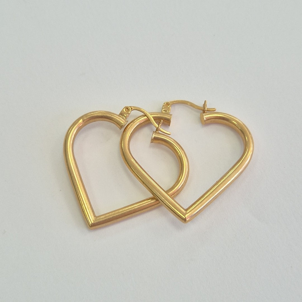 ARRACADAS PAR ORO 14 K 3,00 GRMS (SEMINUEVO)