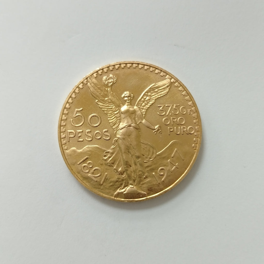 K1 41.6 GRMS 21 K IDENTIFICACIÓN MONEDA NOMINATIVA MONEDAS PESOS 50 PESOS (SEMINUEVO)