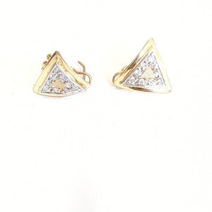 ARETES PAR ORO 14 K 4,30 GRMS (SEMINUEVO)