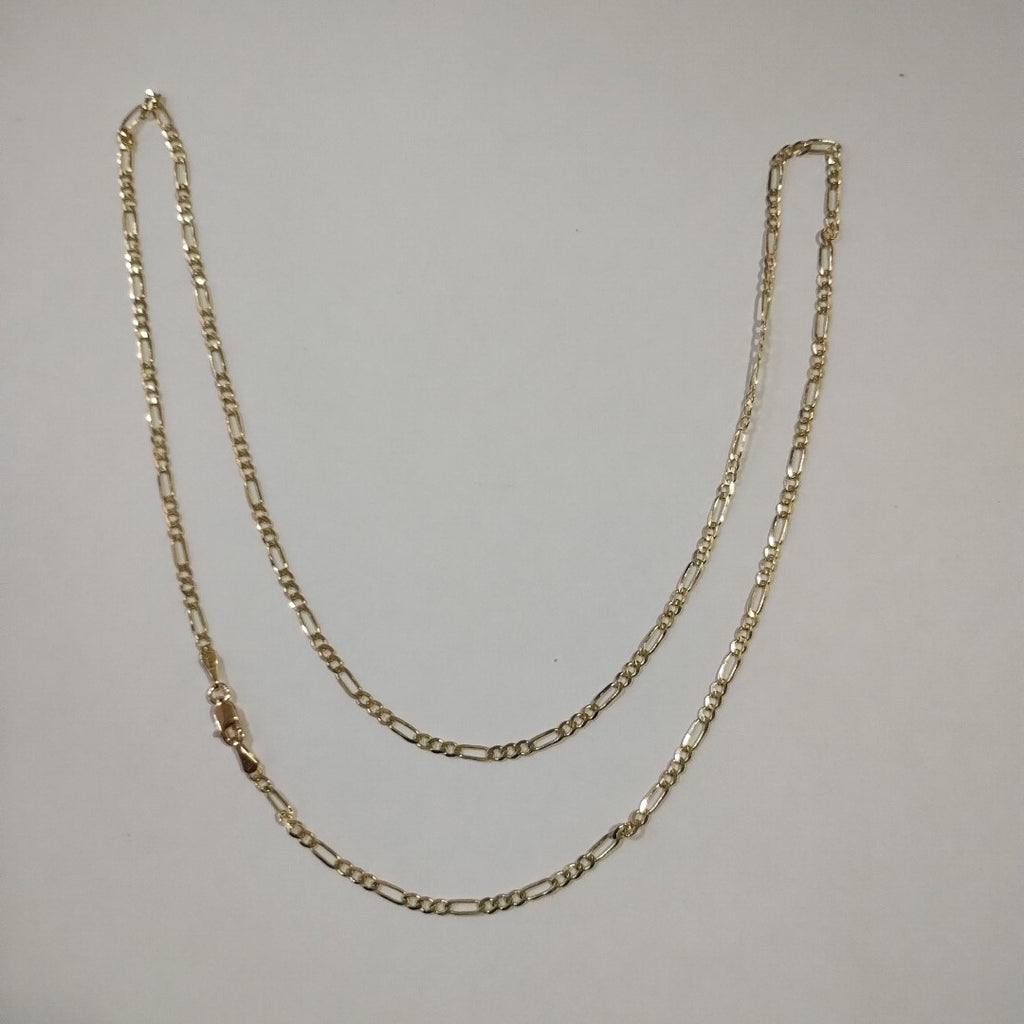 CADENA 3X1 14K 60 CM 5.4 GR (NUEVO)