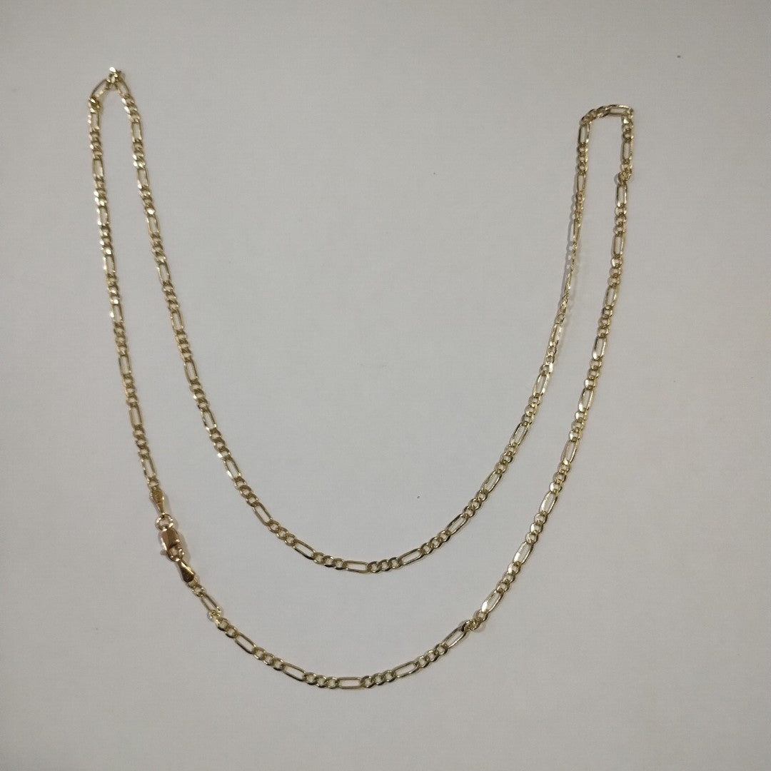 CADENA 3X1 14K 60 CM 5.4 GR (NUEVO)