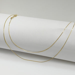 CADENA VENECIANO 14K 55 CM 1.8 GR (NUEVO)