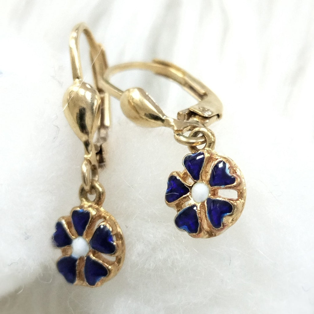ARETES PAR ORO 14 K 1.8 GRMS (SEMINUEVO)