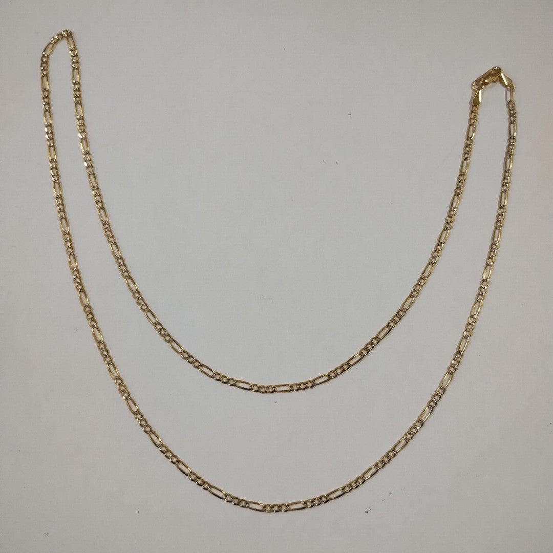 CADENA 3X1 14K 60 CM 5 GR (NUEVO)