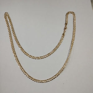 CADENA BARBADA 14K 60 CM 20.5 GR (NUEVO)