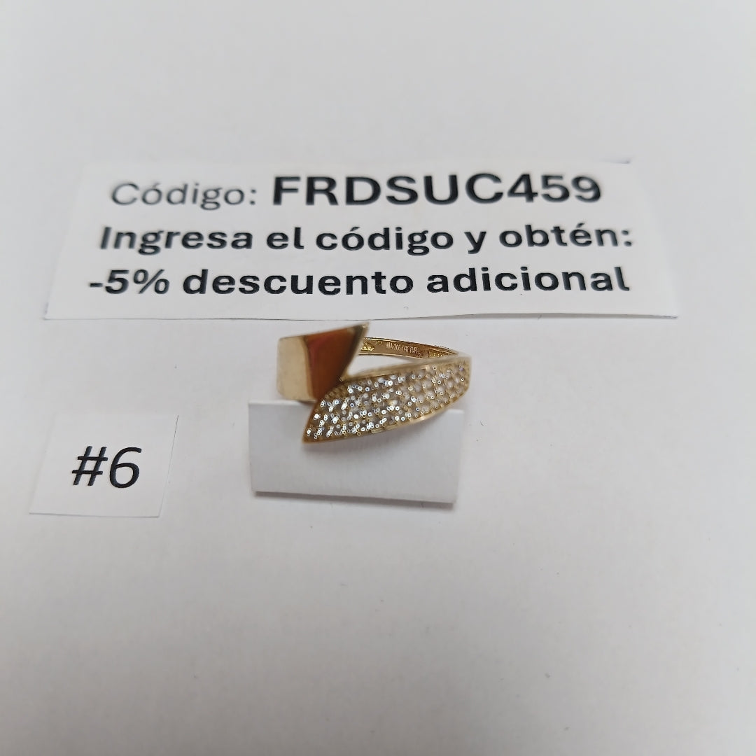 ANILLOS DAMA ORO 14K 2.2 (NUEVO)