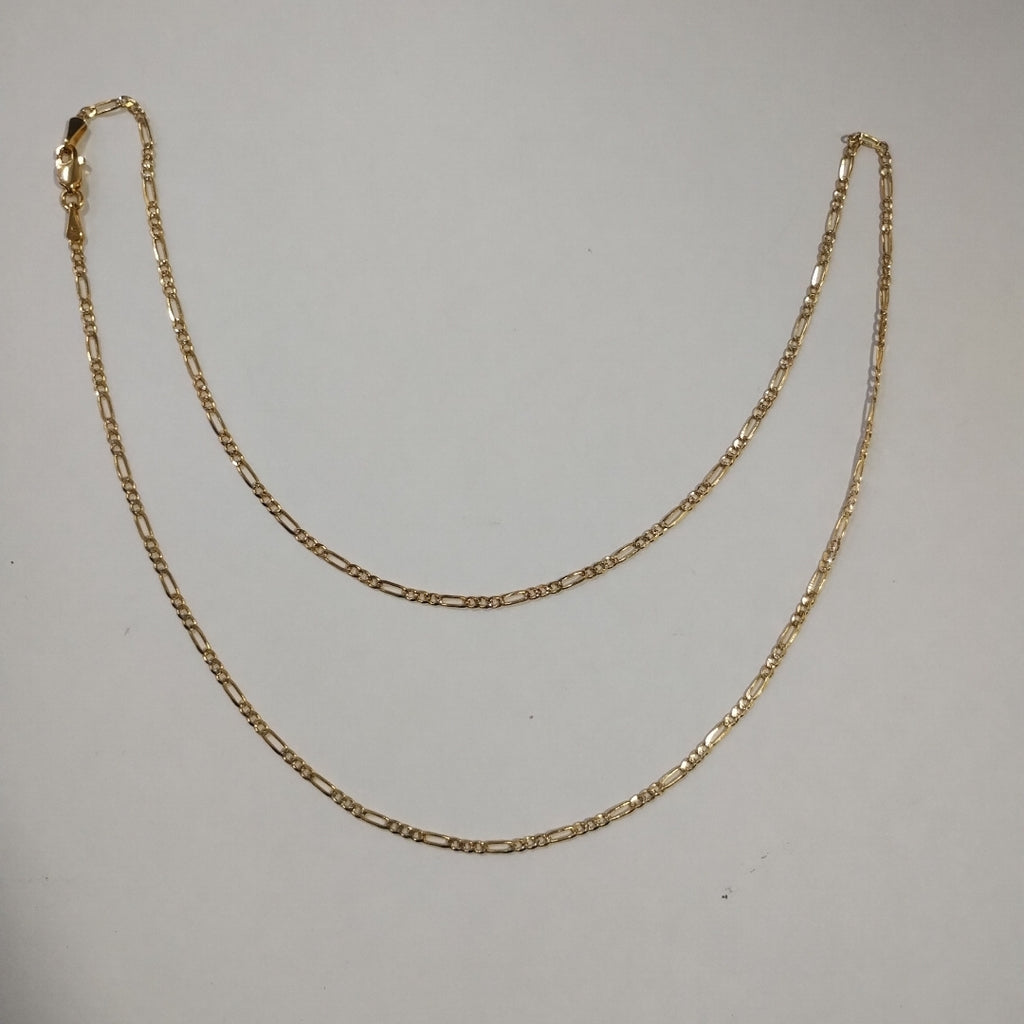 CADENA 3X1 14K 50 CM 3.4 GR (NUEVO)