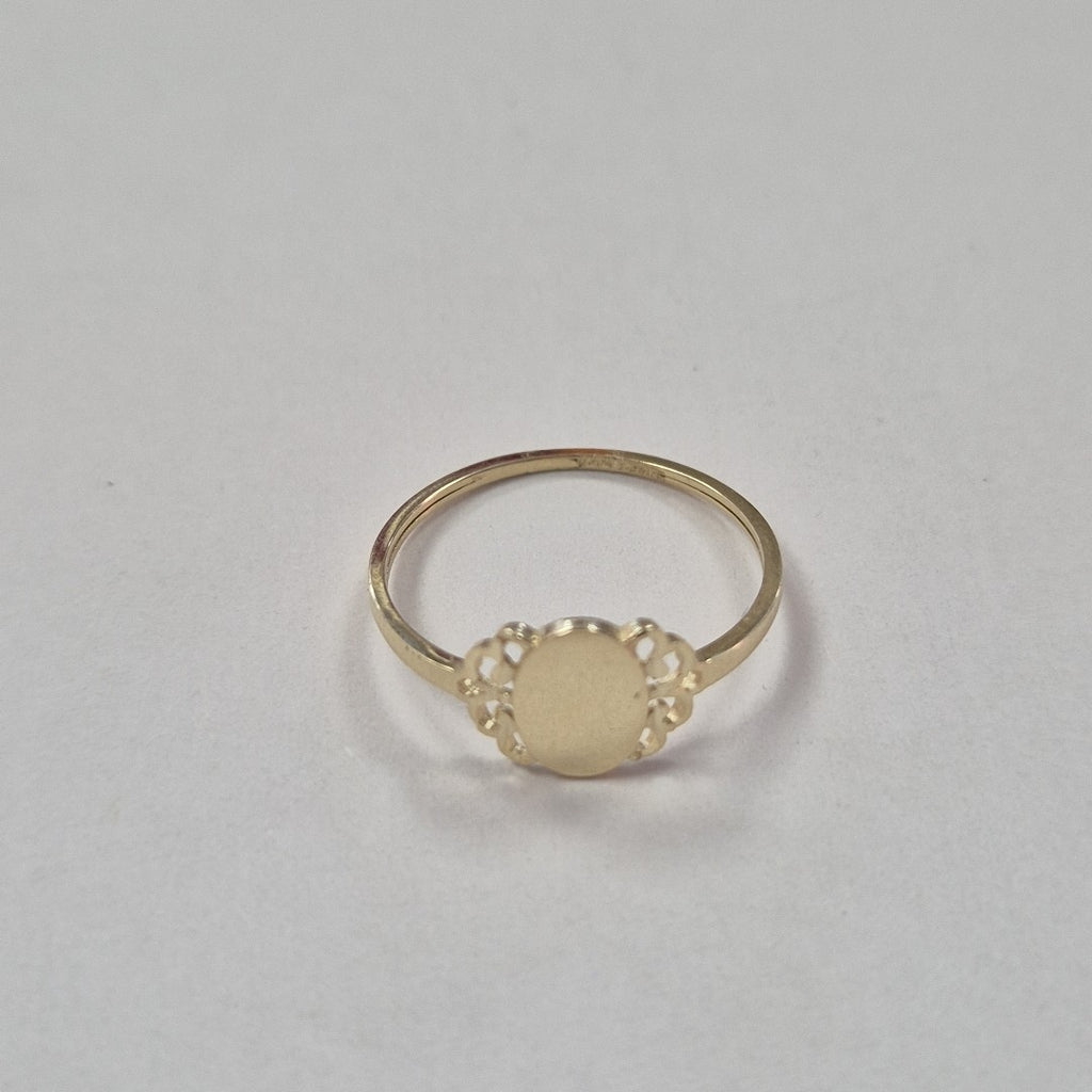 ANILLOS ANILLITO 10K TALLA 8 0.9 GR (NUEVO)