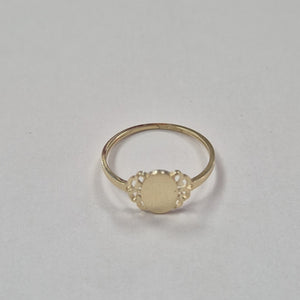 ANILLOS ANILLITO 10K TALLA 8 0.9 GR (NUEVO)