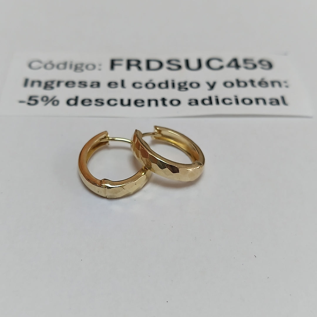HUGGIES ORO 14K 1.7 (NUEVO)