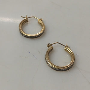 ARRACADAS PAR ORO 10 K 4,80 GRMS (SEMINUEVO)