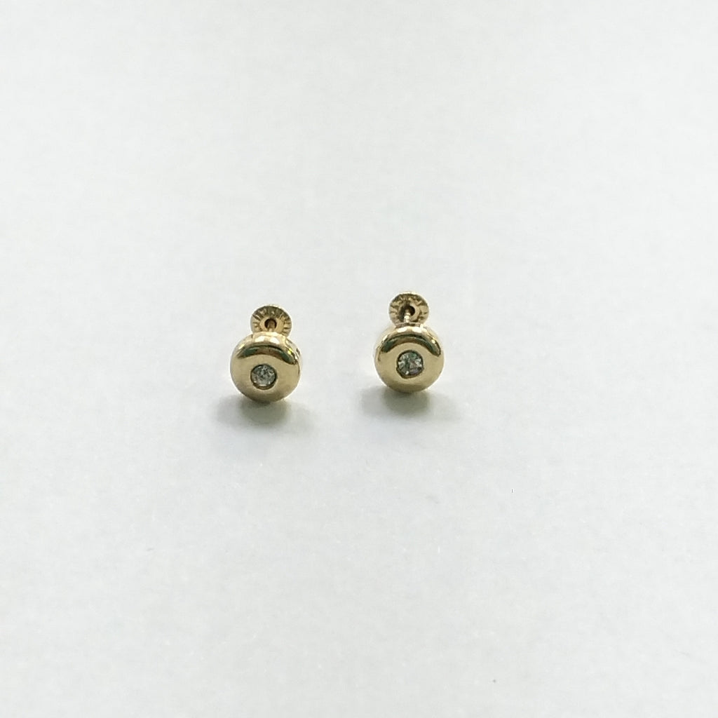 BROQUELES BROQUEL C CIRCONIA 14K 0.27 GR (NUEVO)