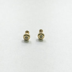 BROQUELES BROQUEL C CIRCONIA 14K 0.27 GR (NUEVO)