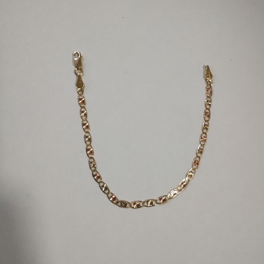 PULSERA GUCHI 14K 18 CM 2.8 GR (NUEVO)