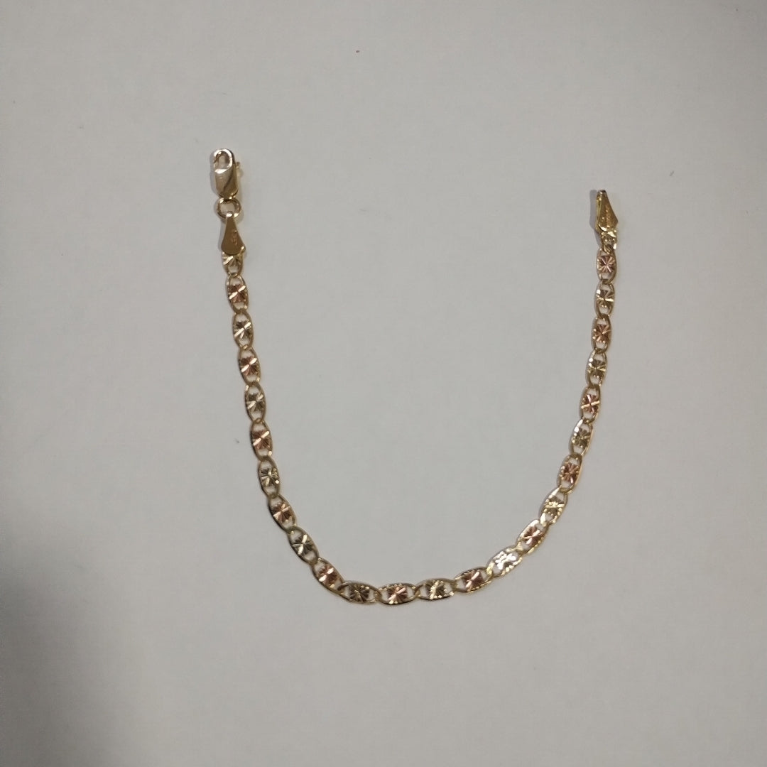 PULSERA GUCHI 14K 18 CM 2.8 GR (NUEVO)