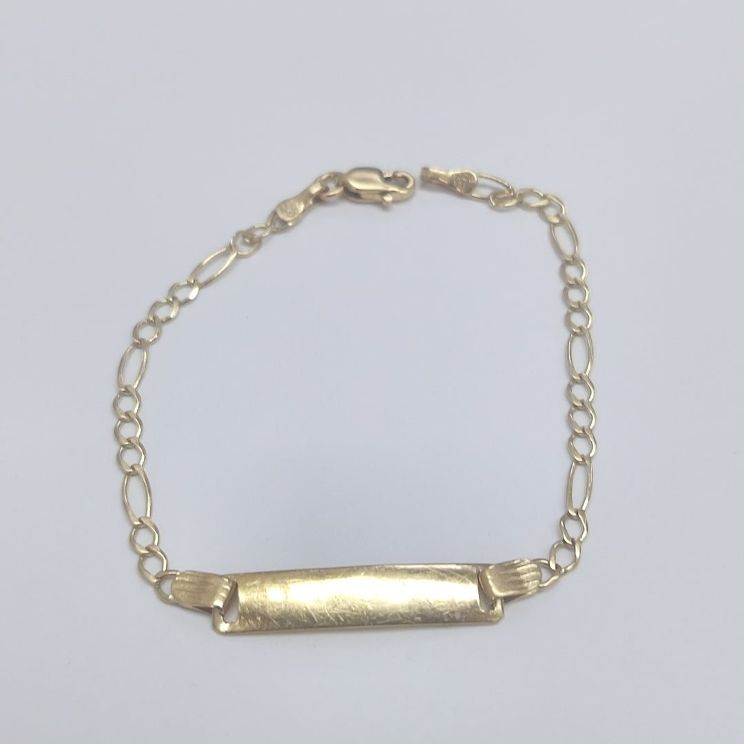 ESCLAVA ORO 14 K 2.5 GRMS (SEMINUEVO)