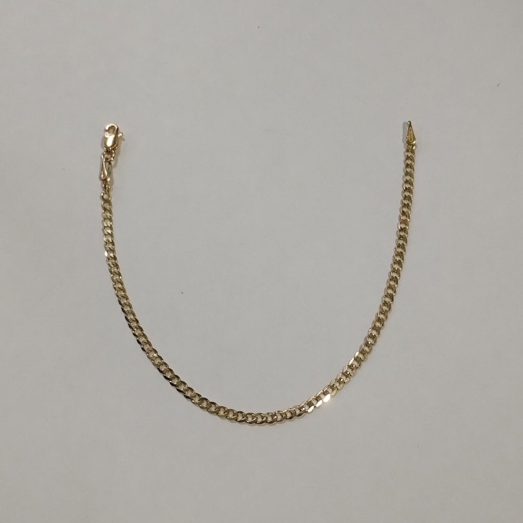 PULSERA BARBADA 14K 18 CM 2 GR (NUEVO)