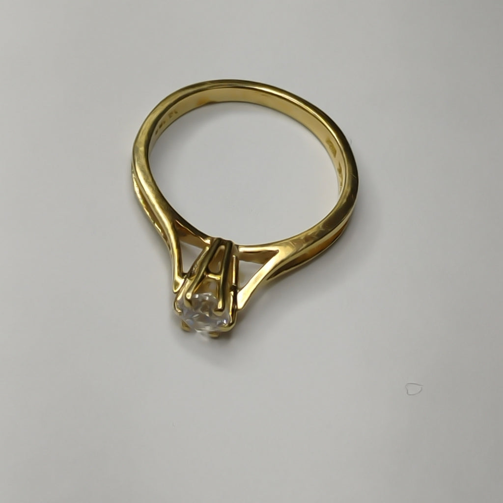 SOLITARIO ORO 14 K 2,50 GRMS (SEMINUEVO)