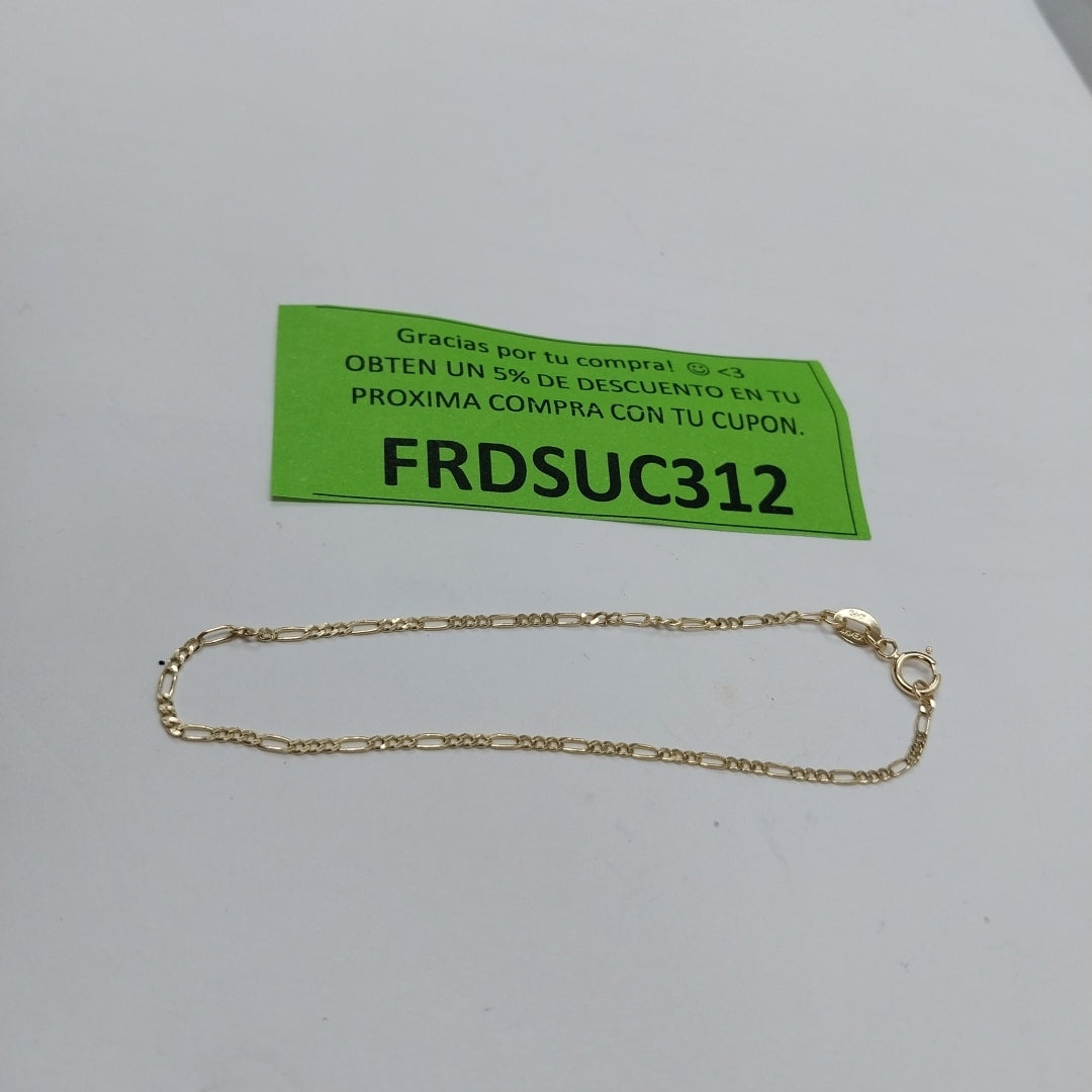 PULSERA 3X1 14K 18 CM 1 GR (NUEVO)