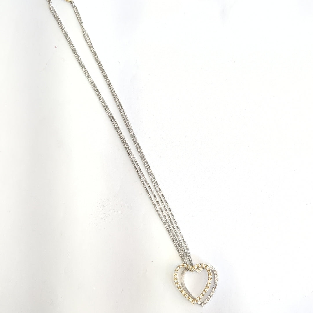 CADENA ORO COMBINADO 10 K 8,40 GRMS (SEMINUEVO)