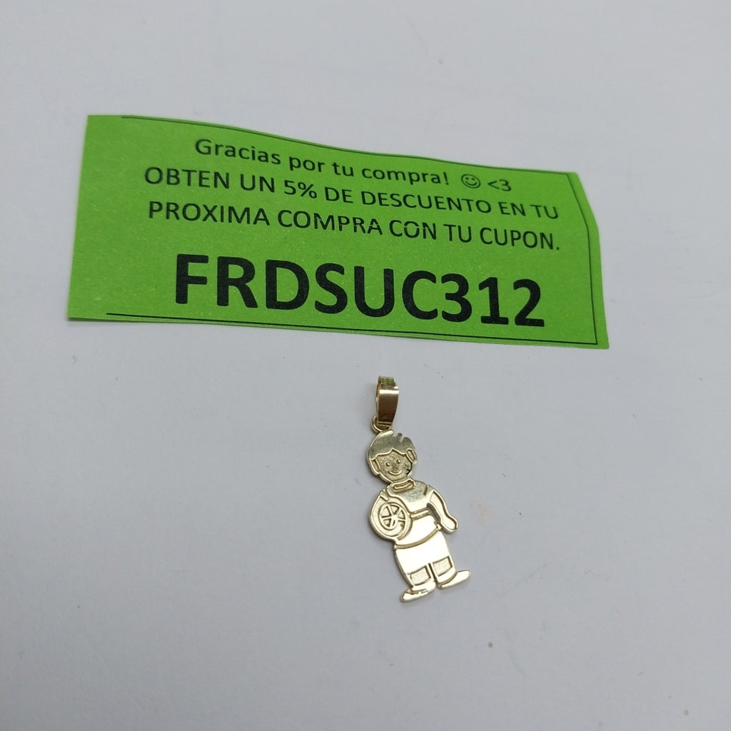 DIJE NIÑO 10K 0.9 GR (NUEVO)