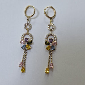 ARETES PAR ORO 14 K 4,50 GRMS (SEMINUEVO)