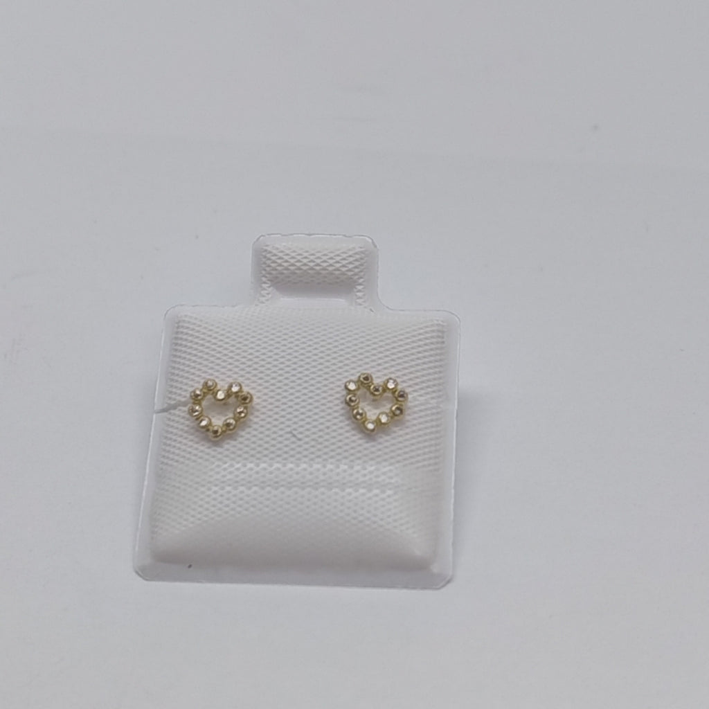 BROQUELES BROQUEL FIG CORAZON 14K 0.23 GR (NUEVO)