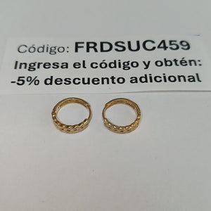 HUGGIES ORO 14K 1.2 (NUEVO)