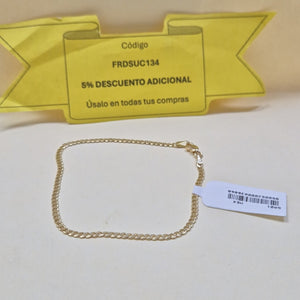 PULSERA BARBADA 14K 21 CM 2.3 GR (NUEVO)