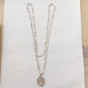 CADENA,DIJE PLATA 22,80 GRMS (SEMINUEVO)