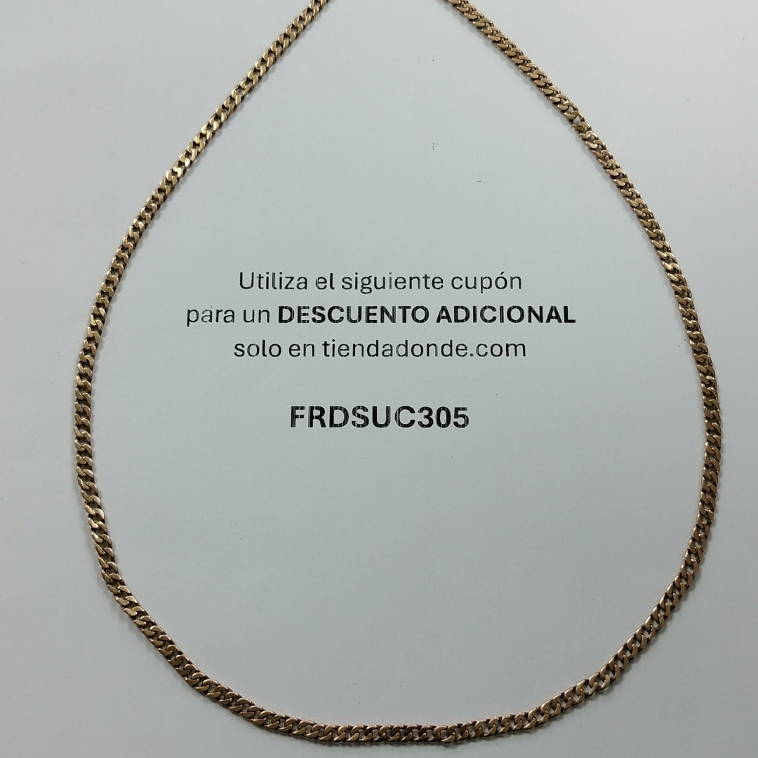 CADENA ORO 8 K 21.8 GRMS (SEMINUEVO)