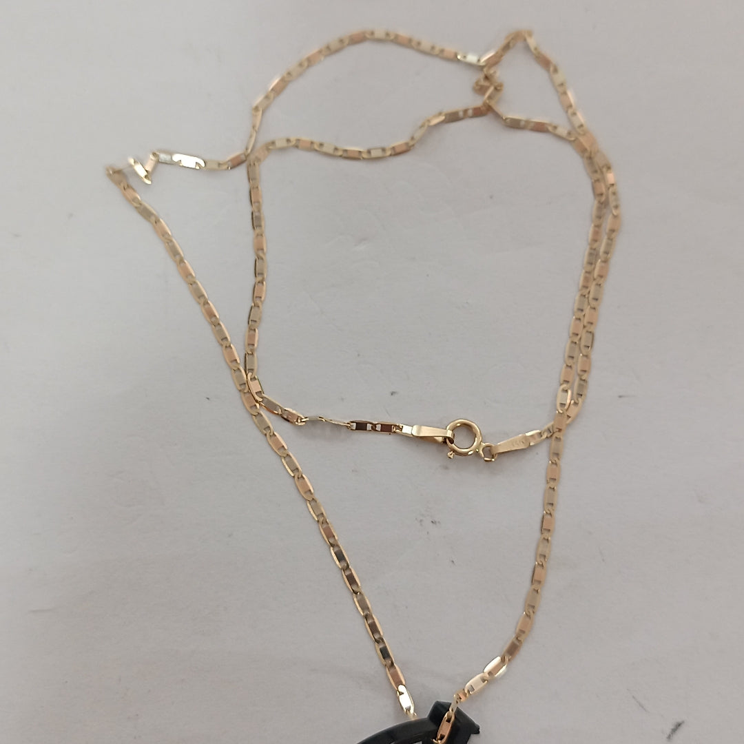 CADENA ORO COMBINADO 14 K 1,40 GRMS (SEMINUEVO)