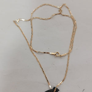 CADENA ORO COMBINADO 14 K 1,40 GRMS (SEMINUEVO)