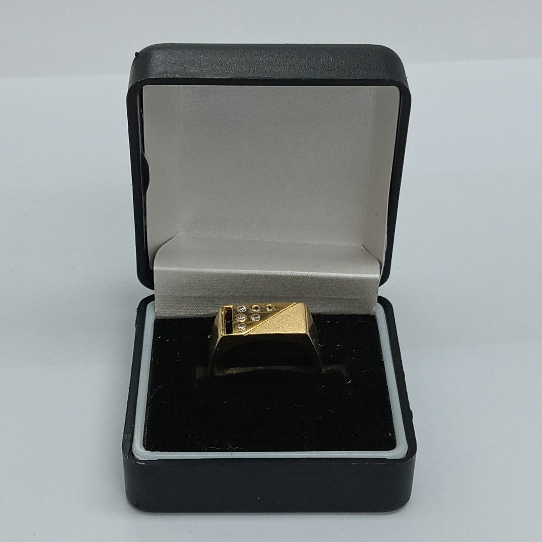 ANILLO ORO 14 K 5,50 GRMS (SEMINUEVO)