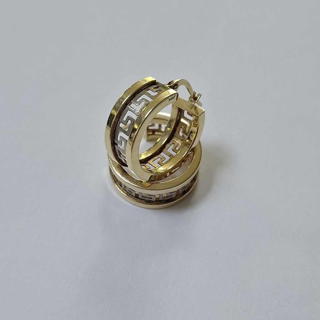 ARRACADAS PAR ORO 14 K 3,60 GRMS (SEMINUEVO)