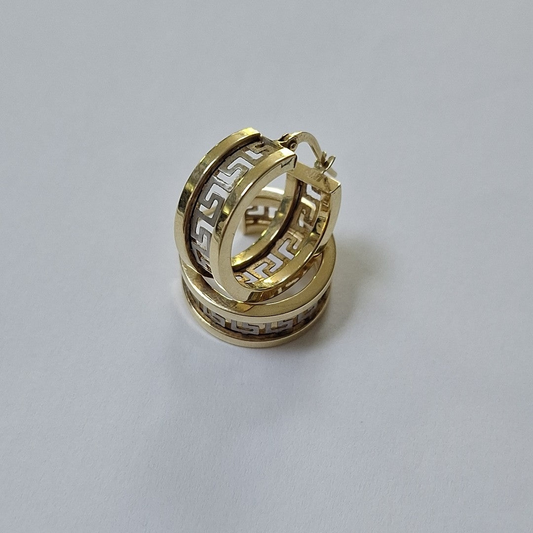 ARRACADAS PAR ORO 14 K 3,60 GRMS (SEMINUEVO)