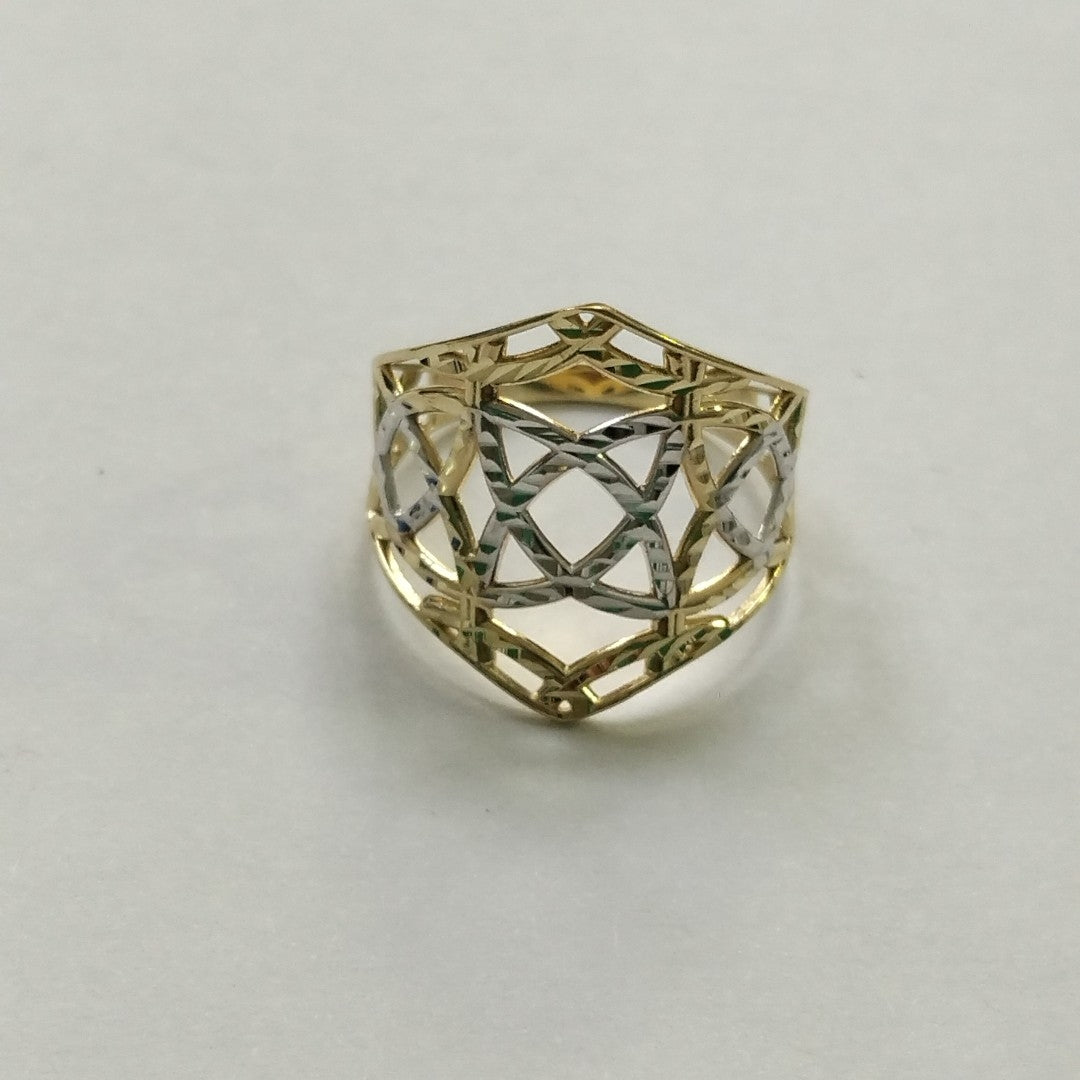 ANILLOS CON ESTRELLA CELTA 14K TALLA 7.5 2.2 GR (NUEVO)