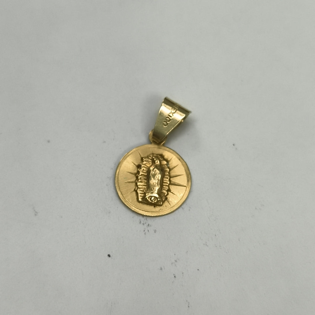 MEDALLA RELIGIOSA ORO 10 K 1,10 GRMS (SEMINUEVO)