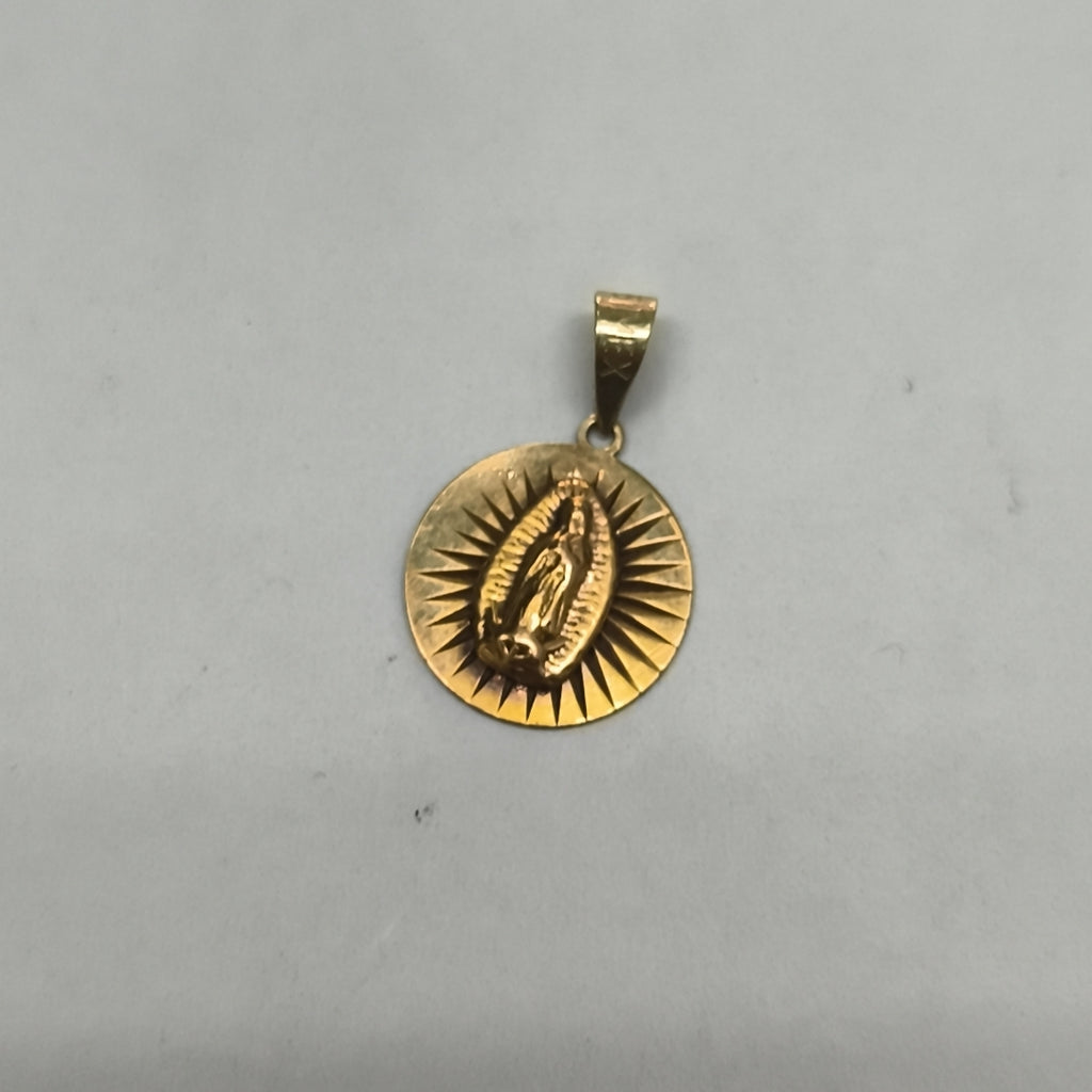 MEDALLA RELIGIOSA ORO 10 K 0,60 GRMS (SEMINUEVO)