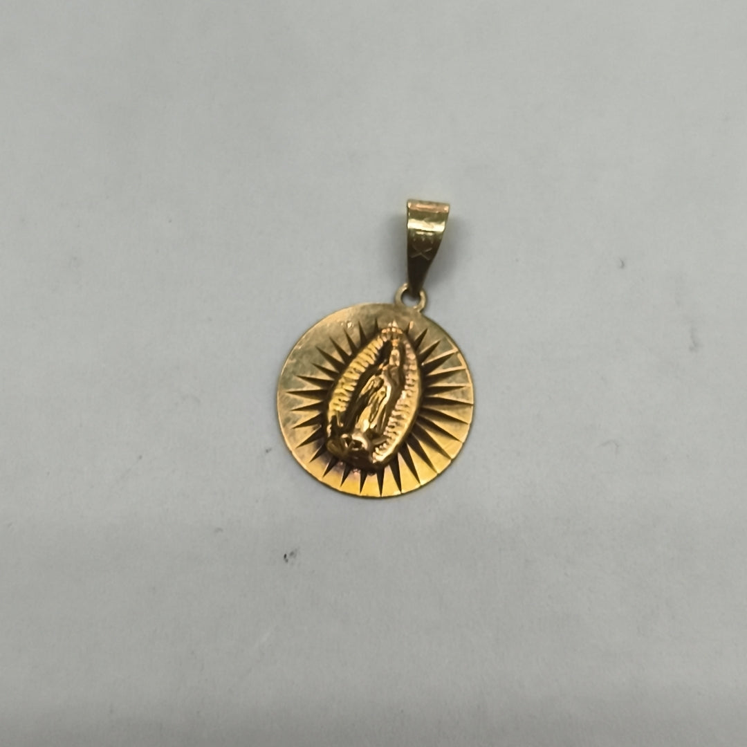 MEDALLA RELIGIOSA ORO 10 K 0,60 GRMS (SEMINUEVO)