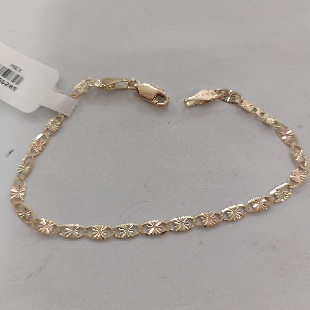 PULSERA GUCHI 14K 18 CM 2.8 GR (NUEVO)