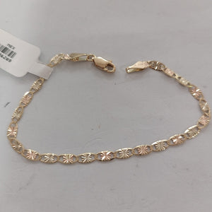 PULSERA GUCHI 14K 18 CM 2.8 GR (NUEVO)