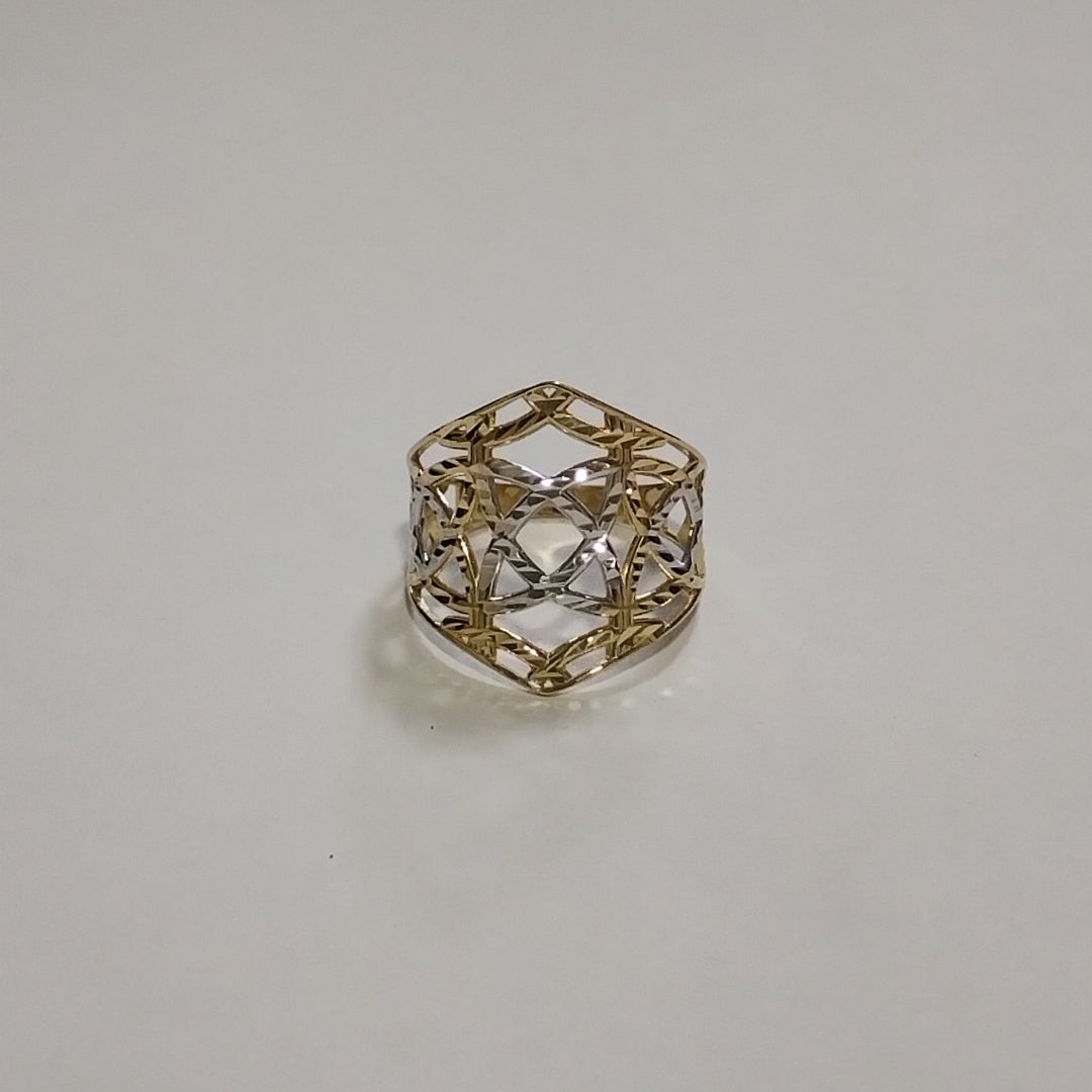 ANILLOS CON ESTRELLA CELTA 14K TALLA 6.5 2.2 GR (NUEVO)