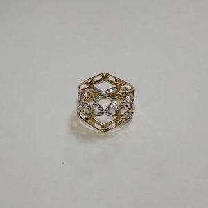 ANILLOS CON ESTRELLA CELTA 14K TALLA 6.5 2.2 GR (NUEVO)