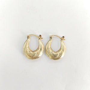 ARRACADAS PAR ORO 10 K 1,60 GRMS (SEMINUEVO)