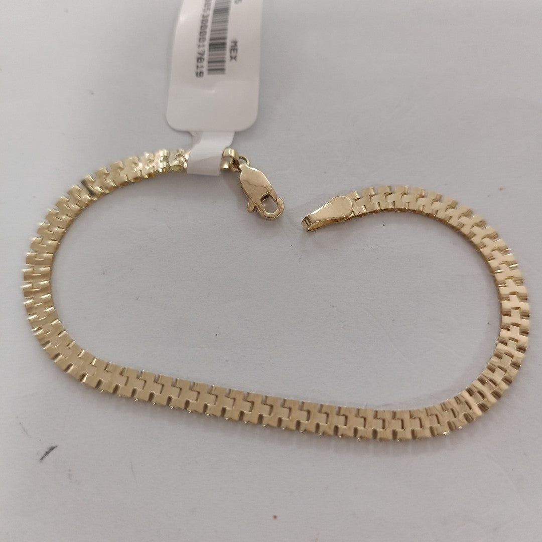 PULSERA ESPECIAL 14K 18 CM 4.1 GR (NUEVO)