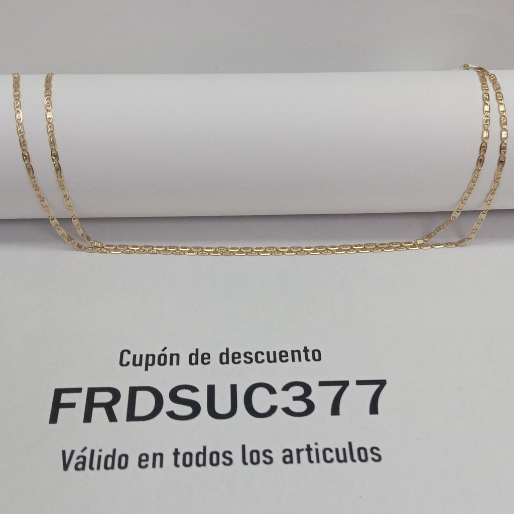 CADENA ORO 14 K 1.7 GRMS (SEMINUEVO)