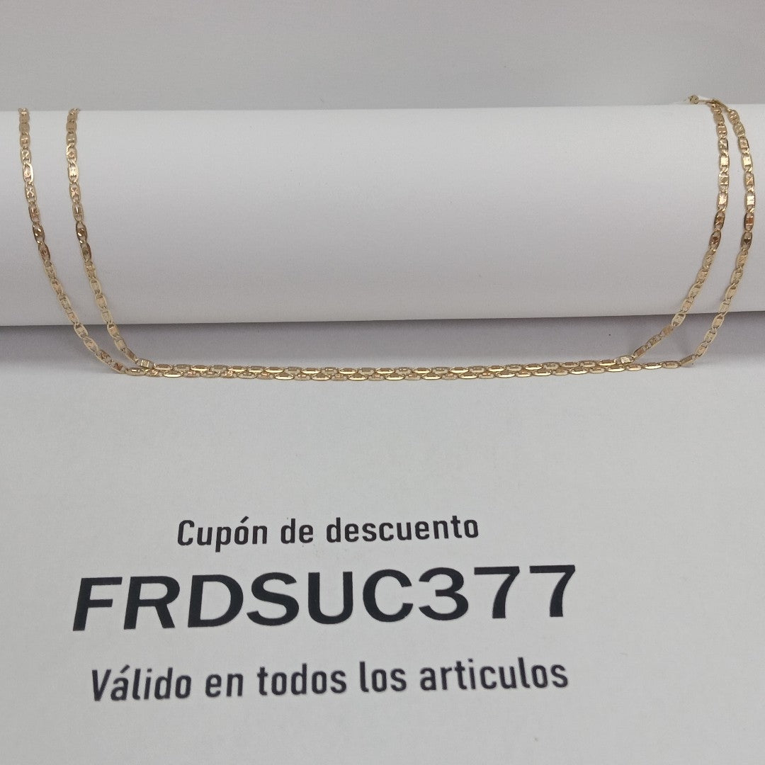 CADENA ORO 14 K 1.7 GRMS (SEMINUEVO)